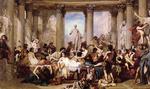 欧洲12-19世纪油画四_COUTURE, Thomas - Romans of the Decadence